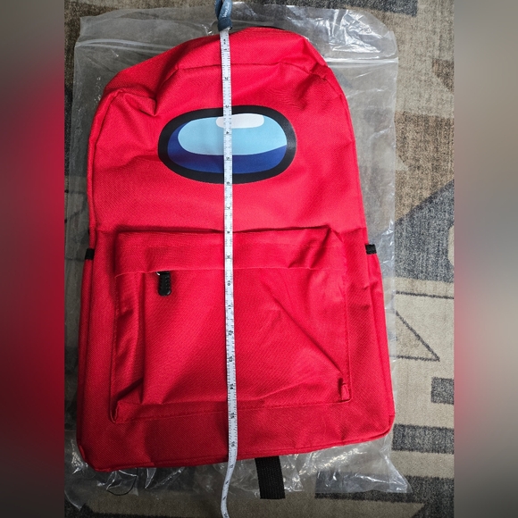 Red Backpack Bags - Picture 2 of 3
